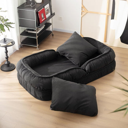 💖Last Day Valentine Early Bird Sale💖Foldable Lazy Sofa Bed Floor Chair