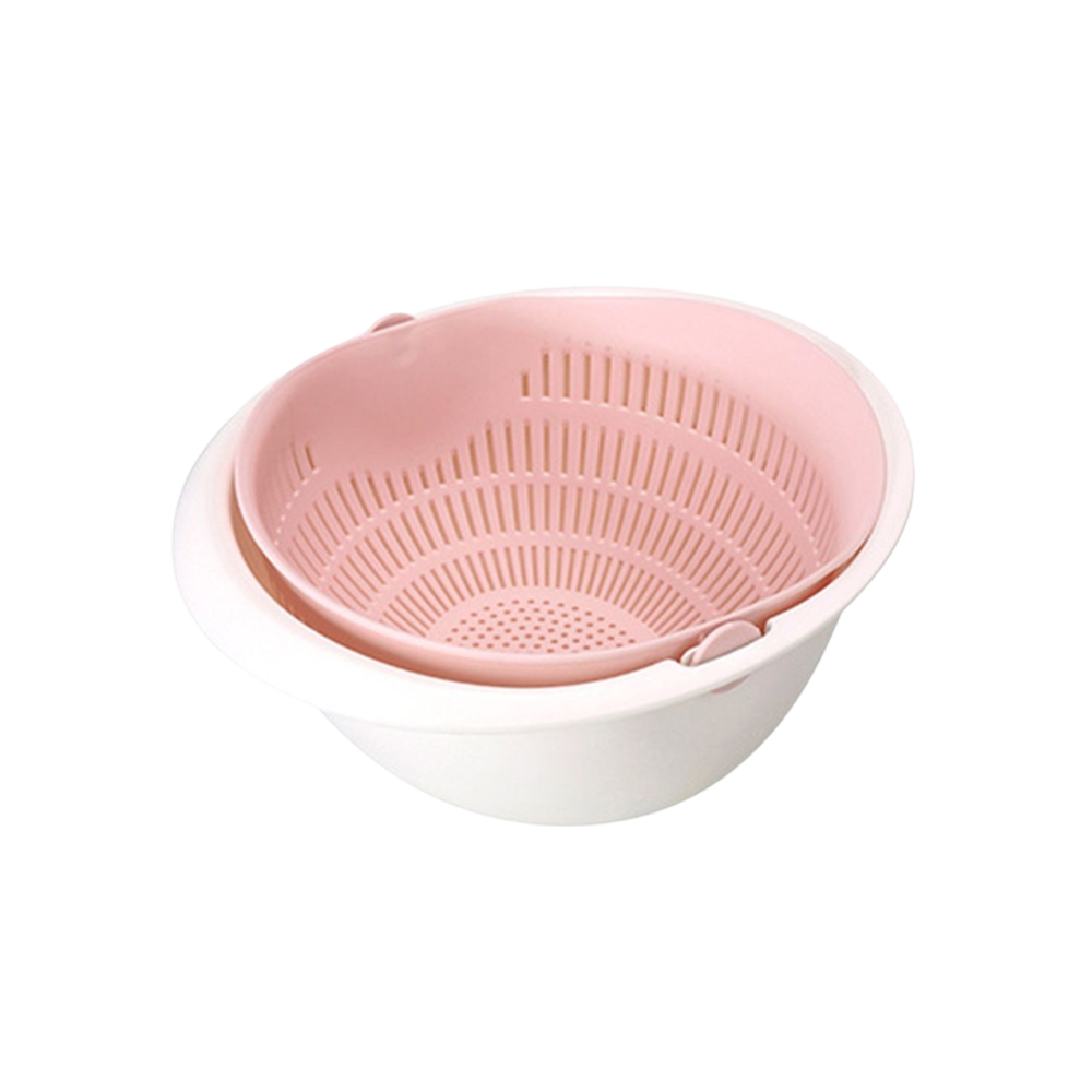 Double Drain Basket Bowl