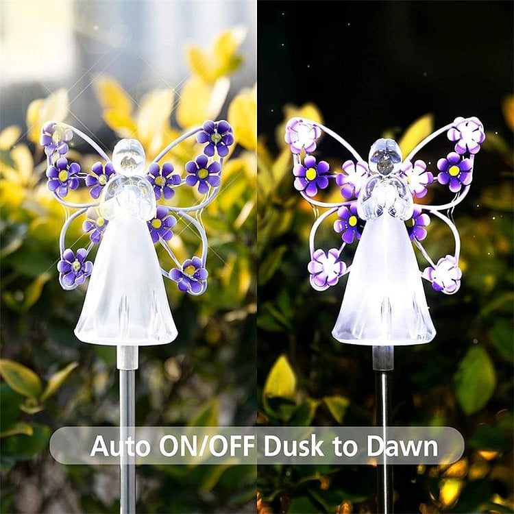 [LAST DAY -49% OFF]Waterproof 👼 Solar Angel lights