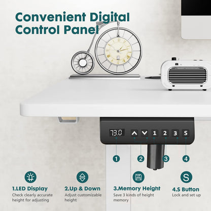 CDC HighGround Desk - The Ultimate Electric Standing Desk for Gamers