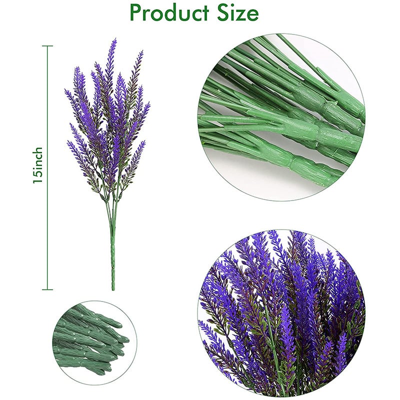 🌸Last Day 48% OFF-Outdoor Artificial Lavender Flowers💐