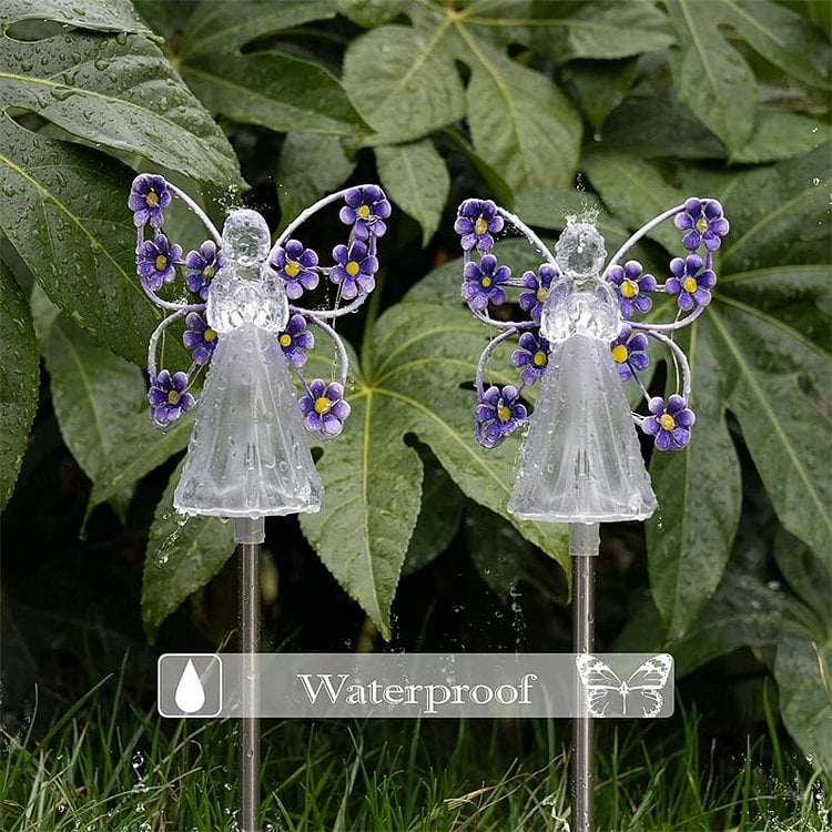 [LAST DAY -49% OFF]Waterproof 👼 Solar Angel lights