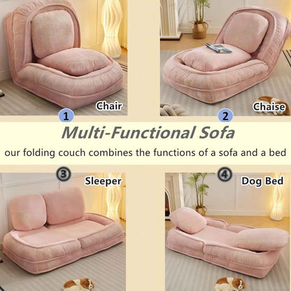 💖Last Day Valentine Early Bird Sale💖Foldable Lazy Sofa Bed Floor Chair