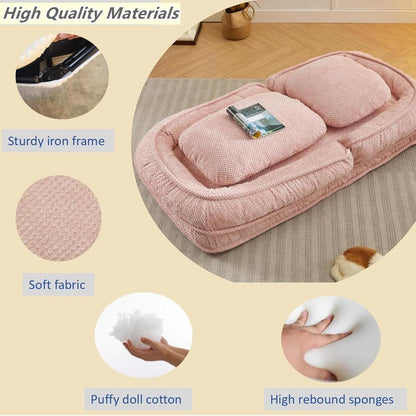 💖Last Day Valentine Early Bird Sale💖Foldable Lazy Sofa Bed Floor Chair