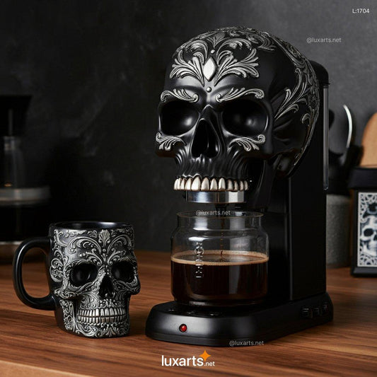 skull coffee makers