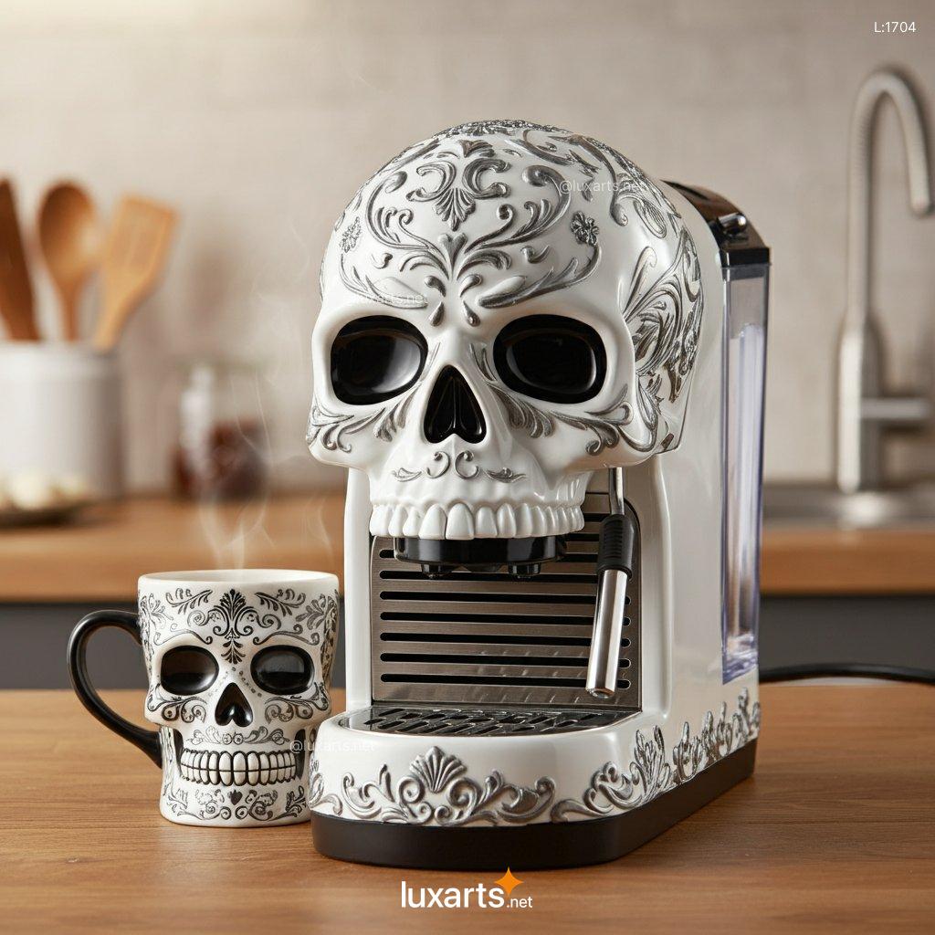 skull coffee makers